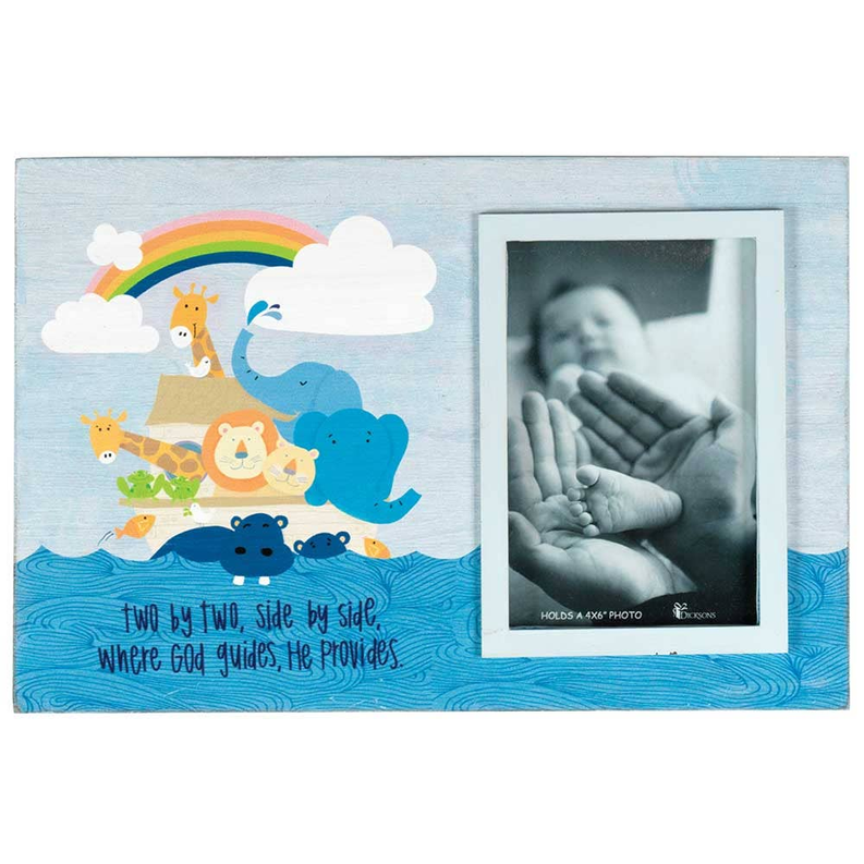 DIC PFWW-200 NOAHS ARK PHOTO FRAME 8" TALL
