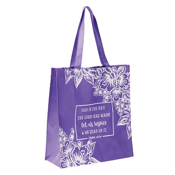 CAG TOT098 TOTE BAG LET US REJOICE