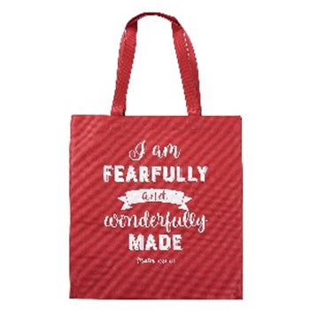 CAG TOT097 TOTE BAG I AM FEARFULLY