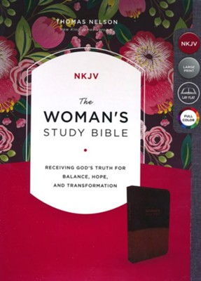 NKJV TN THE WOMANS STUDY BIBLE FULL COLOUR RLE LS