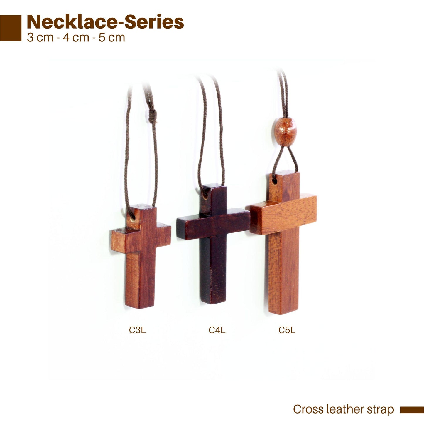 SH C4L CROSS 4CM LEATHER STRAP
