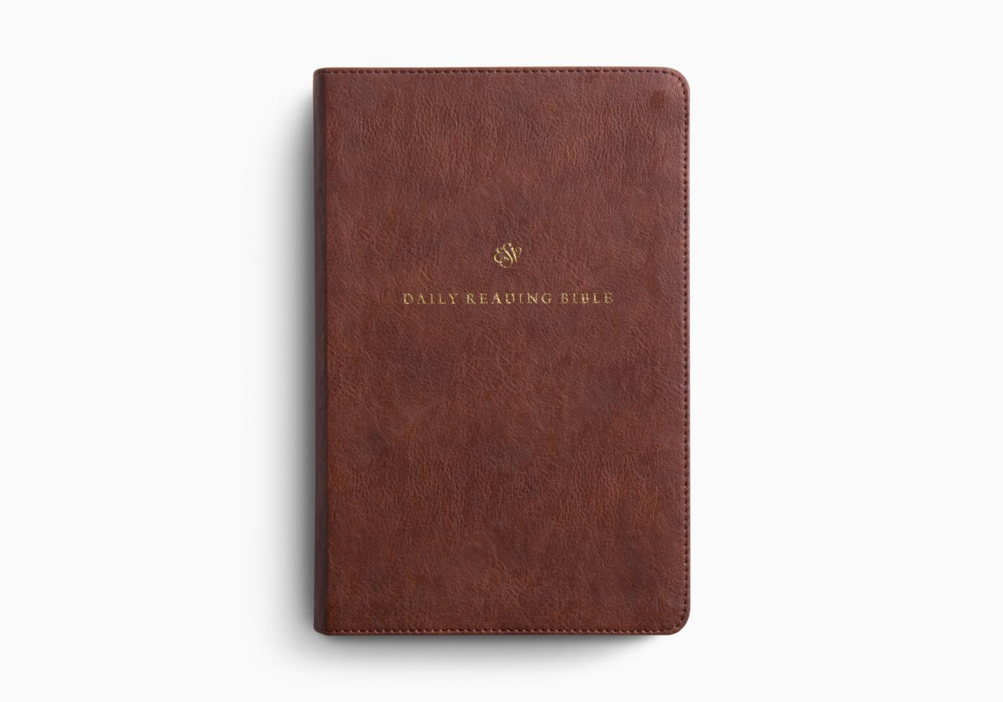 ESV DAILY READING BIBLE (TRUTONE, BROWN)