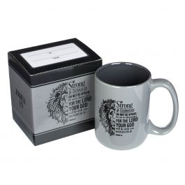 CAG MUG533 GRAY BE STRONG