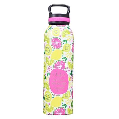 CAG FLS054 WATER BOTTLE SS DW CITRUS TASTE & SEE