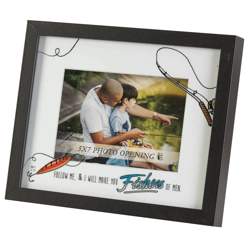 DIC FRMWDBL-108-73 PHOTO FRAME 5X7 FOLLOW ME