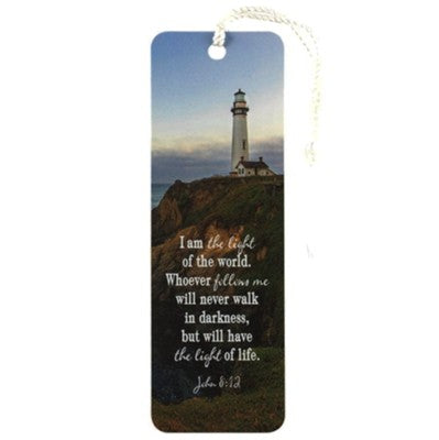 DIC BKMTL-274 BKM TASS LIGHTHOUSE JOHN 8:12 PAPER 2X6