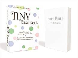 NIV ZON WHITE TINY NEW TESTAMENT