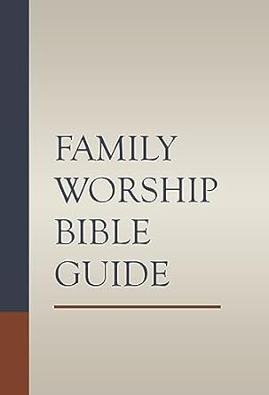 RHB FAMILY WORSHIP BIBLE GUID HC