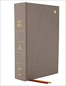 NET TN BIBLE FULL NOTES EDTION COB GRAY