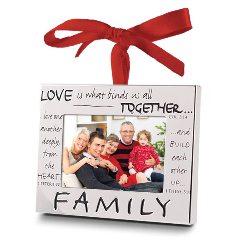 DIC 12254 PHOTO FRAME ORNAMENT FAMILY