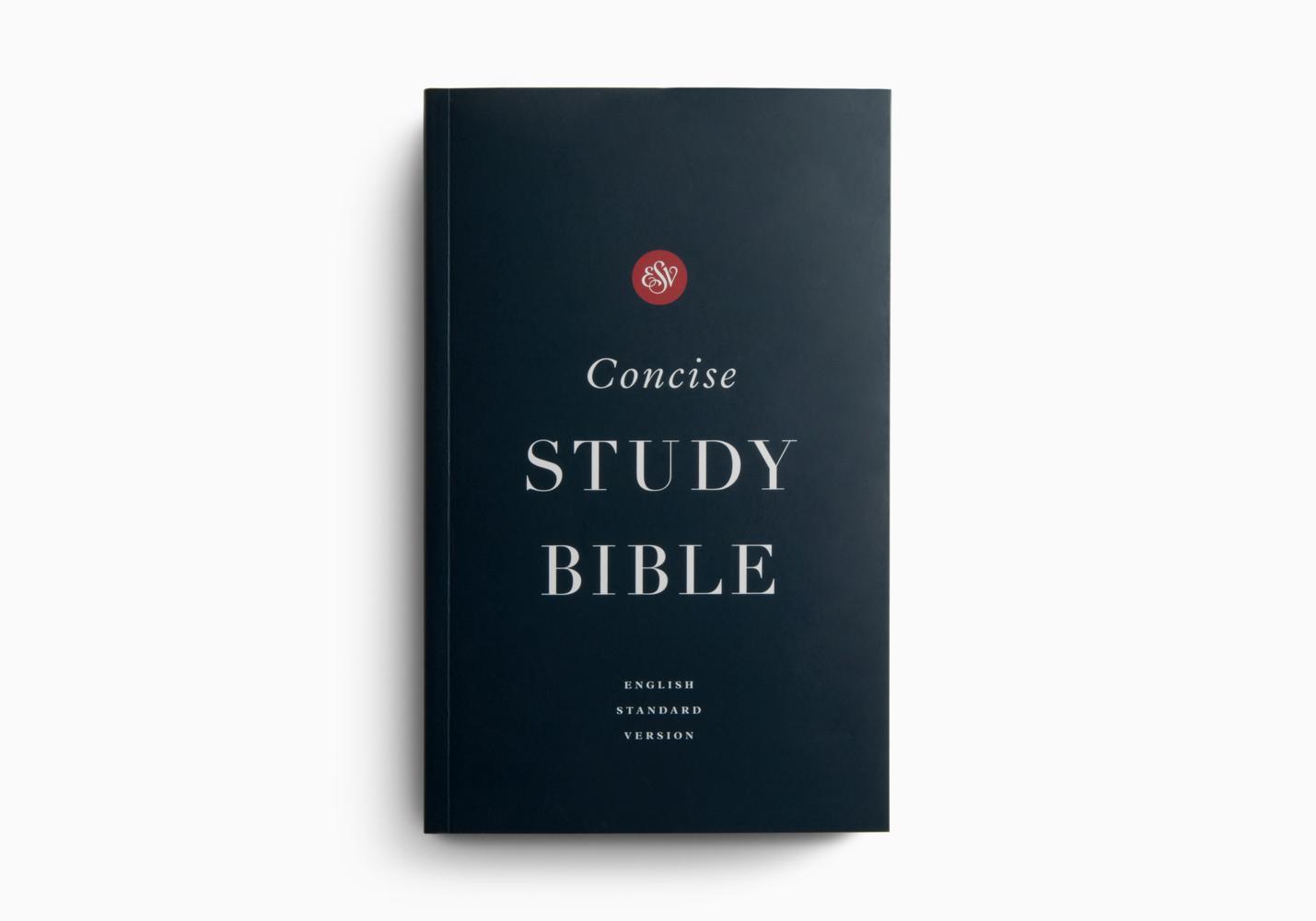 ESV CONCISE STUDY BIBLE, ECONOMY EDITION
