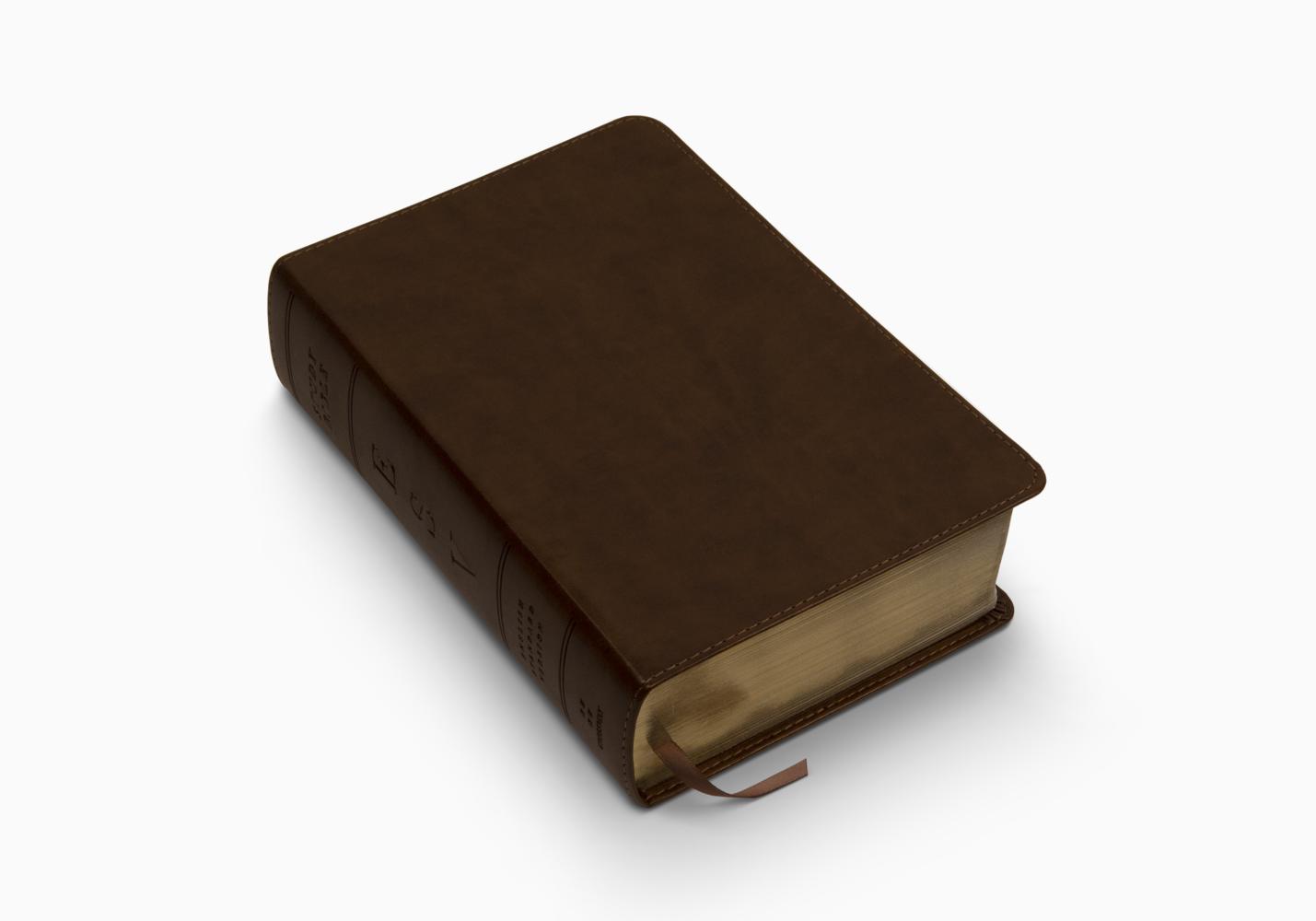 ESV STUDY BIBLE PERSONAL SZ TT BROWN