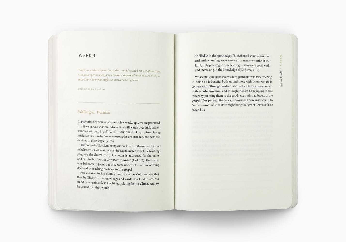 ESV PRAYER JOURNAL: 30 DAYS ON WISDOM