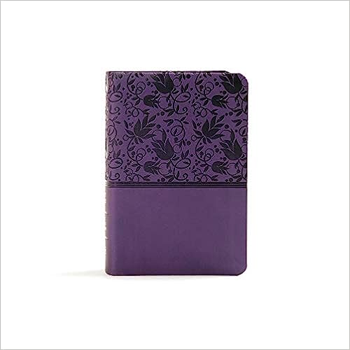KJV HOL LARGE PRT COMPACT SZ REF BIBLE LT PURPLE