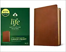 NLT TYN LIFE APP STUDY BI 3RD ED LARGE PRT RLE GL BR