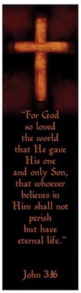 CAG BMP082 BOOKMARK PACK JOHN 3:16