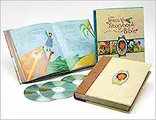 JESUS STORYBOOK BIBLE DELUXE ED WITH CD NEW COVER
