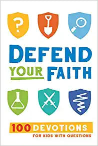 B&H KIDS DEFEND YOUR FAITH 100 DEVOTIONS FOR KIDS