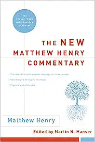 NEW MATTHEW HENRY COMMENTARY UPDATED LANG 2010 MH MANSER