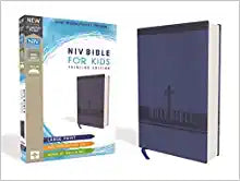 KIDS BI ZON NIV BIBLE FOR KIDS LARGE PRT LS BLUE