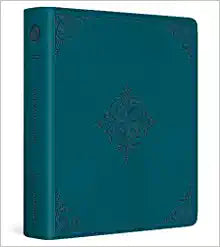 ESV JOURNALING BIBLE 2 COL TT DEEP TEAL