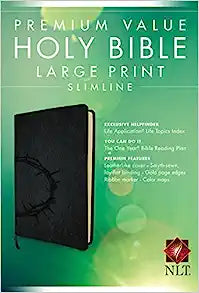 NLT TYN PREMIUM SLIMLINE VALUE LARGE PRT LL BLACK