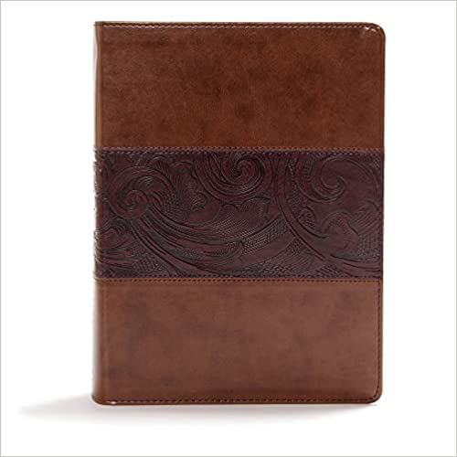 CSB HOL STUDY BIBLE STANDARD SZ LT MAHOG IDX