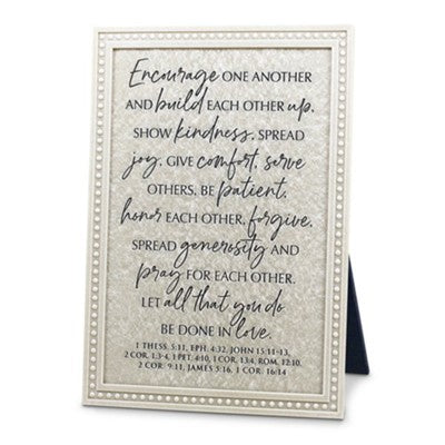 LCP 45026 PLAQUE RESIN DESKTOP WORD STUDY