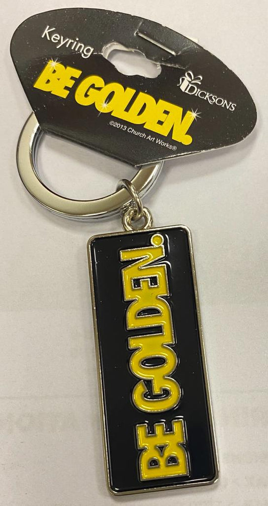 DIC KC-544 KEYRING BE GOLDEN