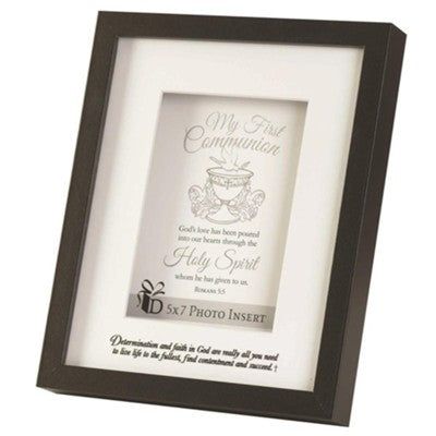 DIC FRMWDBL-810-63 PHOT FRAME 5X7 1ST COMMUNION