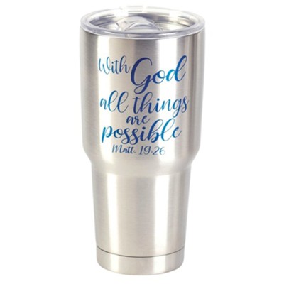 DIC SSTUM-102 TUMBLER SS WITH GOD ALL
