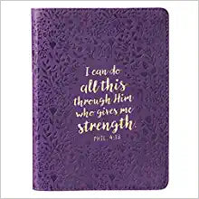 CAG JL239 JOURNAL SM LUXL LAVENDER I CAN DO