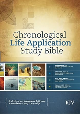 KJV CHRONOLOGICAL LIFE APPLICATION STUDY BIBLE