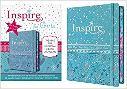 KIDS BI NLT INSPIRE COLORING & JOURNALING BI HC LL METAL BLUE