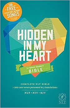 KIDS BI NLT HIDDEN IN MY HEART BIBLE HARDCOVER