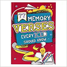CAG KDS710 77 MEMORY VERSES EVERY KID SHOULD KNOW