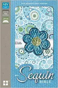 KIDS BI ZON NIV SEQUIN BI FLEXCOVER BLUE SPARKLE