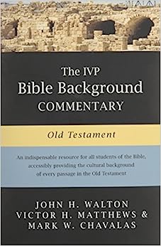IVP BIBLE BACKGROUND COMMENTARY OLD TESTAMENT