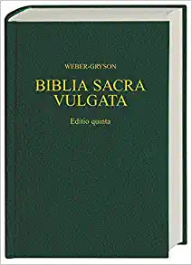 LATIN VULGATE BIBLIA SACRA VULGATA