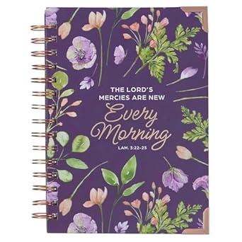 CAG JLW186 WB JOURNAL THE LORD'S MERCIES ARE NEW EVERY MORNING