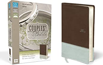NIV ZON COUPLES DEVOTIONAL BIBLE LS CHOCO/SILVER