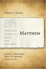EGGNT MATTHEW EXEGETICAL GUIDE TO GREEK NT