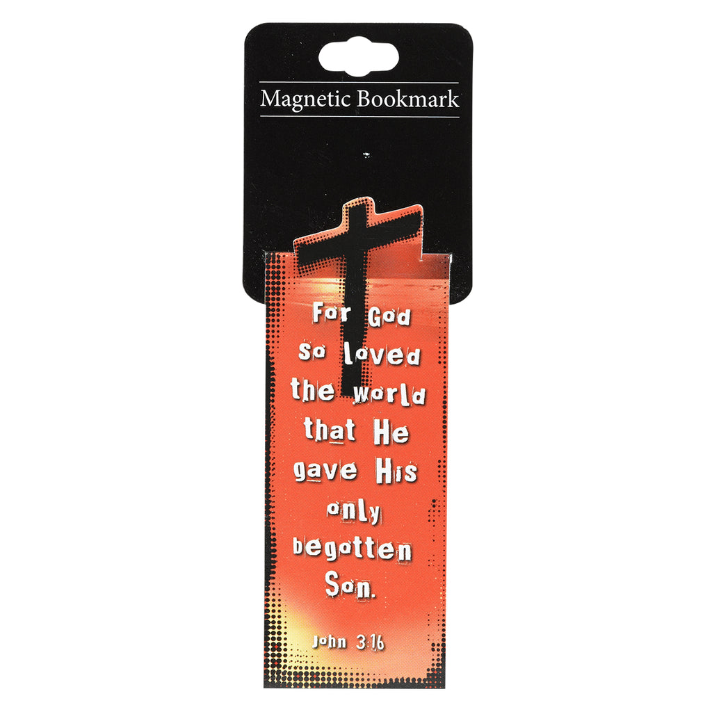 CAG MBM079 MAGNETIC BOOKMARK JOHN 3:16