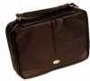 CAG BBL457 BIBLE COVER TWO FOLD LUX LEATHER ORGANIZER BROWN