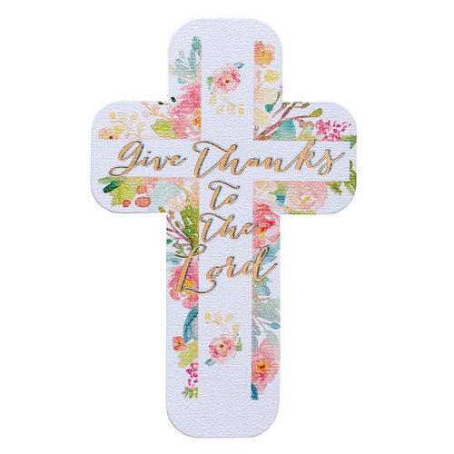CAG BMC126 GIVE THANKS CROSS BM