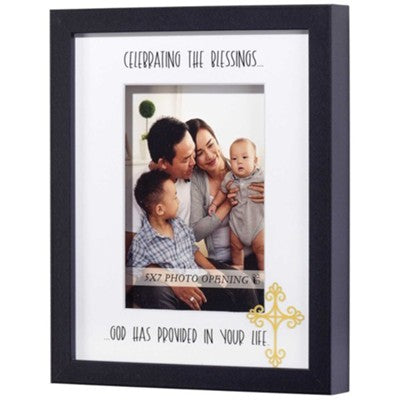 DIC FRMWDBL-810-86 PHOTO FRAME 5X7 CELEBRATING THE BLESSINGS
