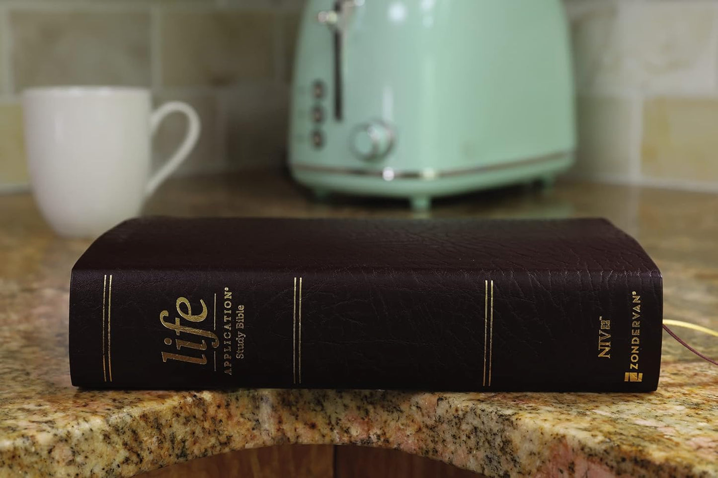NIV, Life Application Study Bible, Third Edition, Personal Size, Bonded Leather, Burgundy, Red Letter Bonded Leather