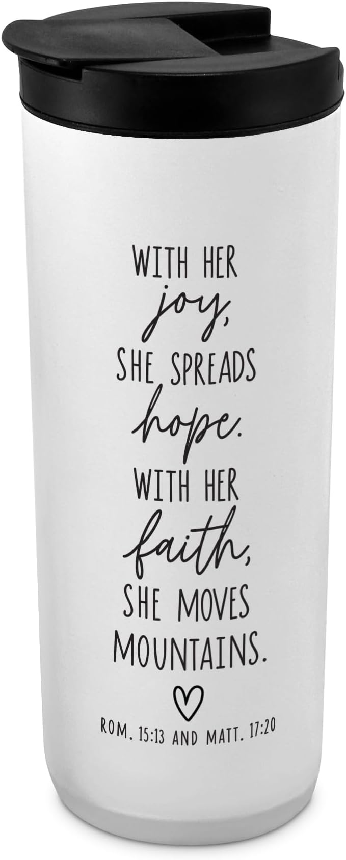 LCP 37003 TUMBLER 20 OZ WITH HER JOY SHE SPREADS