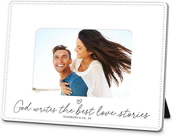 LCP 17055 PHOTO FRAME GOD WRITES BEST LOVE STORIES