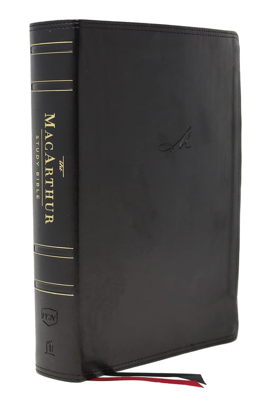 NKJV TN MACARTHUR STUDY BI LEASOFT BLACK